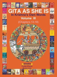 Abbildung von: Gita As She Is, In Krishna's Own Words, Book III - PC Plus Ltd