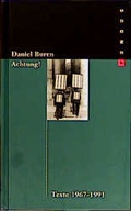 Cover: Achtung! Texte 1969-1994 - PHILO Fine Arts