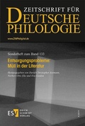 Cover: Entsorgungsprobleme: M&uuml;ll in der Literatur - Erich Schmidt Verlag