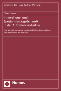 Abbildung von: Innovations- und Spezialisierungsdynamik in der Automobilindustrie - Nomos
