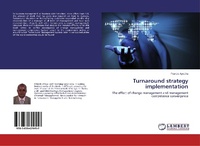 Abbildung von: Turnaround strategy implementation - LAP Lambert Academic Publishing
