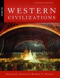 Cover: Western Civilizations, 16th edition Vol. 2 - WW Norton & Co