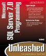 Cover: Microsoft SQL Server 7.0 Programming Unleashed - Sams Publishing
