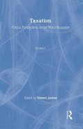 Cover: Taxation Crit Perspectives V2 - Routledge