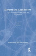 Cover: Mergers & Acquis Crit Persp V2 - Routledge