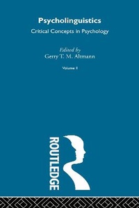 Abbildung von: Psycholinguist Crit Concept V2 - Routledge