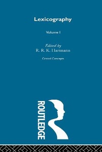 Abbildung von: Lexicography Crit Concepts V1 - Routledge