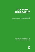 Cover: Cult Geog Crit Conc Vol 1 - Routledge