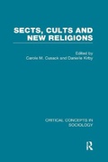Cover: Sects Cults & New Religions Vol 2 - Routledge