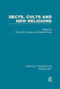 Cover: Sects Cults & New Religions Vol 4 - Routledge