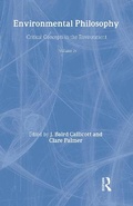 Cover: Envi Phil Crit Conc Envi Vol 4 - Routledge