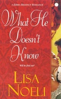 Cover: What He Doesn't Know - Zebra Books