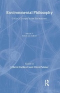 Cover: Envi Phil Crit Conc Envi Vol 5 - Routledge