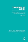 Cover: Training at Work - Routledge