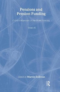 Enlarge image Cover: Pensions and Pension Funding: v. 3 - Routledge