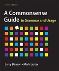 Cover: Commonsense Guide to Grammar and Usage - Bedford/Saint Martin's