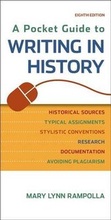 Cover: A Pocket Guide to Writing in History - Bedford/Saint Martin's