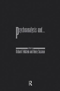 Cover: Psychoanalysis and.... - Routledge