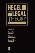 Cover: Hegel and Legal Theory - Routledge