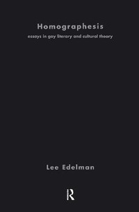 Enlarge image Cover: Homographesis - Routledge
