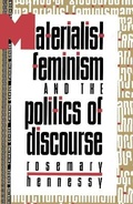 Cover: Materialist Feminism and the Politics of Discourse - Routledge