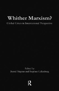 Cover: Whither Marxism? - Routledge
