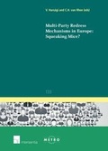 Cover: Multi-Party Redress Mechanisms in Europe: Squeaking Mice? - Intersentia Ltd