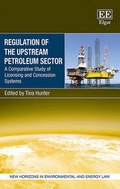 Abbildung von: Regulation of the Upstream Petroleum Sector - Edward Elgar Publishing