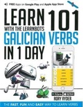 Cover: Learn 101 Galician Verbs in 1 Day - iEdutainments Ltd