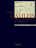 Cover: Galileis denkende Hand - De Gruyter