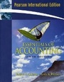 Cover: Essentials of Accounting - Pearson