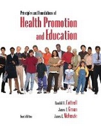 Enlarge image Cover: Principles and Foundations of Health Promotion & Education - Pearson