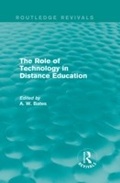 Cover: The Role of Technology in Distance Education (Routledge Revivals) - Routledge