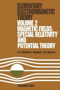 Cover: Magnetic Fields, Special Relativity and Potential Theory - Elsevier