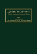 Cover: Aquatic Pollutants - Elsevier