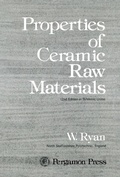 Cover: Properties of Ceramic Raw Materials - Elsevier