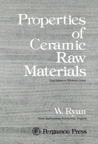 Enlarge image Cover: Properties of Ceramic Raw Materials - Elsevier