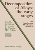 Cover: Decomposition of Alloys: The Early Stages - Elsevier