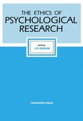 Cover: The Ethics of Psychological Research - Elsevier