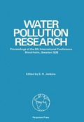 Cover: Ninth International Conference on Water Pollution Research - Elsevier