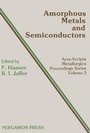 Cover: Amorphous Metals and Semiconductors - Elsevier