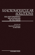 Cover: Macromolecular Solutions - Elsevier