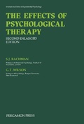 Cover: The Effects of Psychological Therapy - Elsevier
