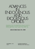 Cover: Advances in Endogenous and Exogenous Opioids - Elsevier