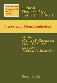 Enlarge image Cover: Presystemic Drug Elimination - Butterworth-Heinemann