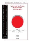 Cover: Laser and Ion Beam Modification of Materials - Elsevier