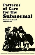 Cover: Patterns of Care for the Subnormal - Elsevier