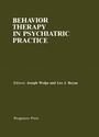 Cover: Behavior Therapy in Psychiatric Practice - Elsevier