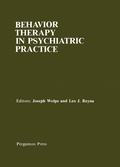 Cover: Behavior Therapy in Psychiatric Practice - Elsevier