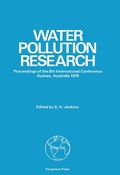 Cover: Eighth International Conference on Water Pollution Research - Elsevier